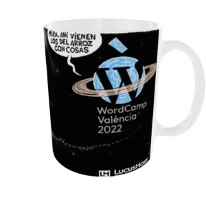 Taza WordCamp Valencia 2022